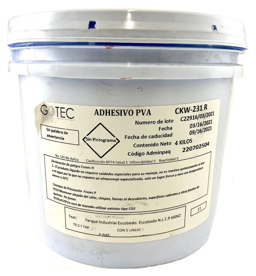 Adhesivo p/Encuadernar CKW-231-B CKW-231-R GOTEC® [Kilo/Contenedor plástico/Cubeta] - Image 6
