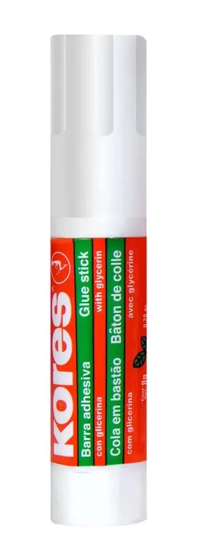 Adhesivo tipo Lápiz Barra Blanco 8g Kores® [Pieza]