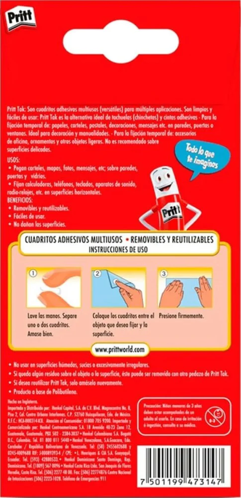 Adhesivo tipo Plastilina Pritt Tak Pt-36 35g Pritt® 495653 [Pieza] - Image 2