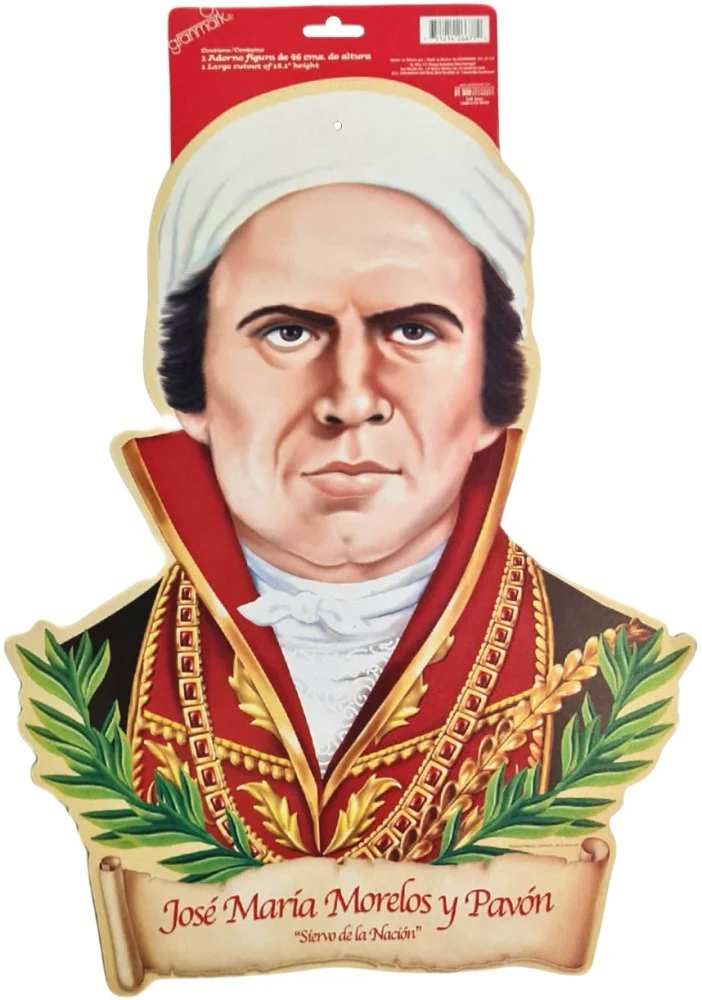 Adorno Fiestas Patrias José María Morelos yPavón Figur 46cm granmark® 6000-4 [Pieza] - Image 2