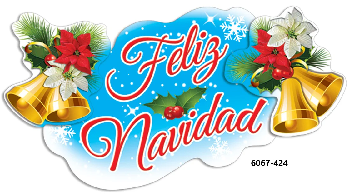 Adorno Navidad Móvil Feliz Navidad 82cm granmark® 6067-424 [Pieza]