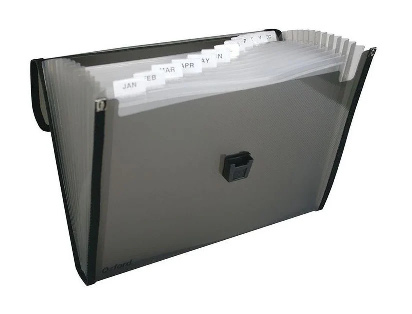 Archivero Expandible c/Broche Azul-Humo Carta Oxford® F154 [Pieza]