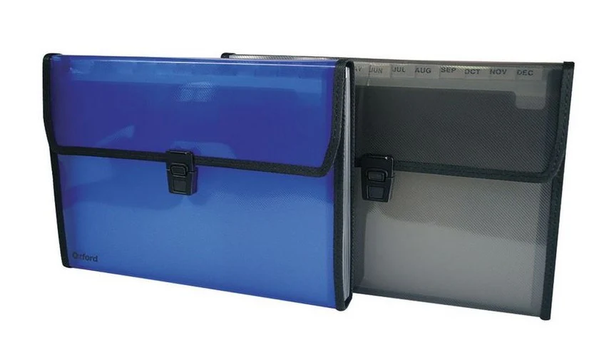 Archivero Expandible c/Broche Azul-Humo Carta Oxford® F154 [Pieza] - Image 2