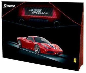 Archivero Expandible Ferrari c/Liga Negro-Rojo 25.4×38 Norma® 536156 [Pieza] - Image 2