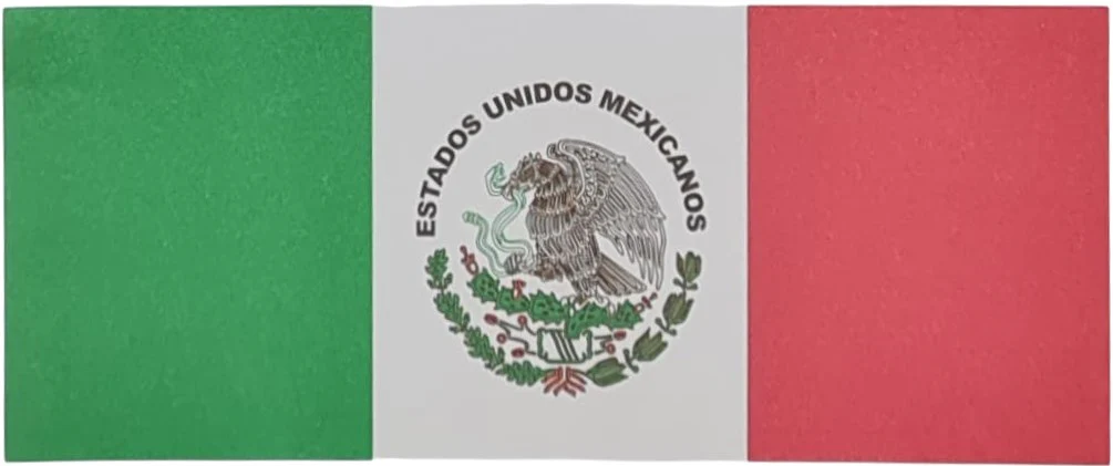 Bandera México papel  Bond Diz&art® [Pieza]