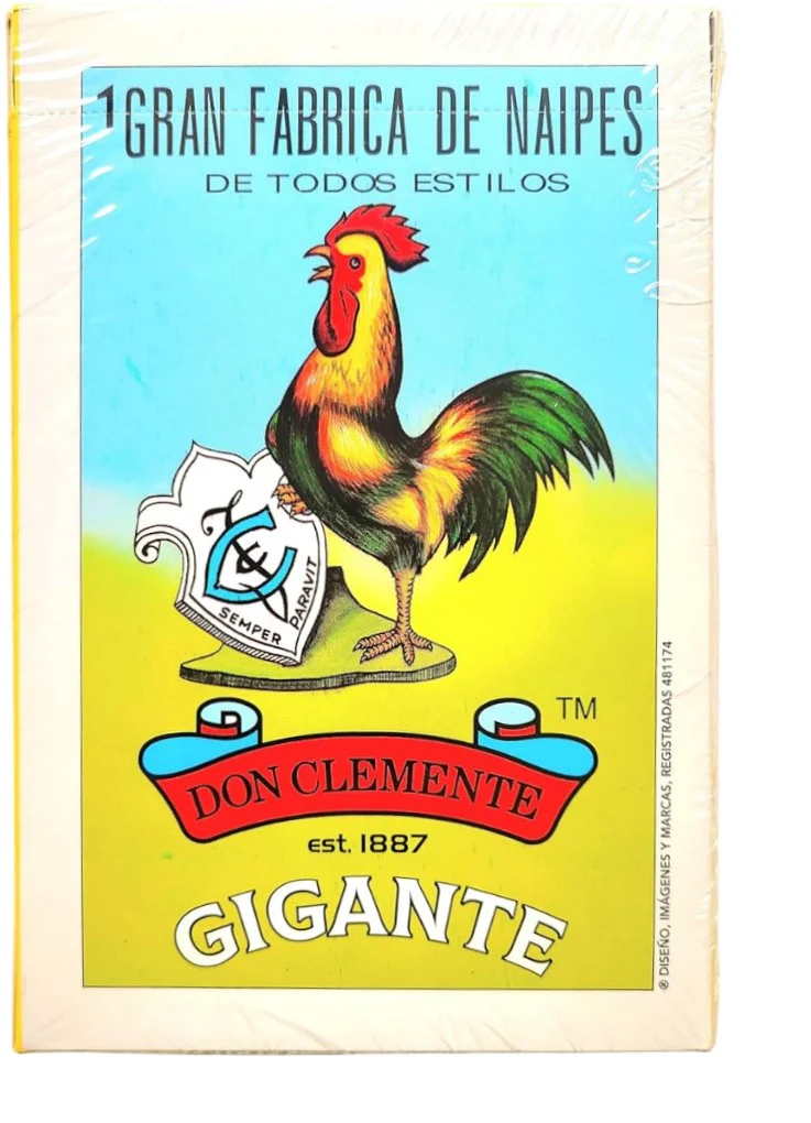 Baraja Lotería Gallo c/54 Cartas Gigante 100×150mm Gallo® 17089 [Pieza]