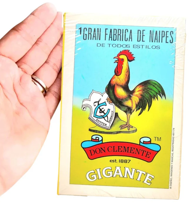 Baraja Lotería Gallo c/54 Cartas Gigante 100×150mm Gallo® 17089 [Pieza] - Image 2