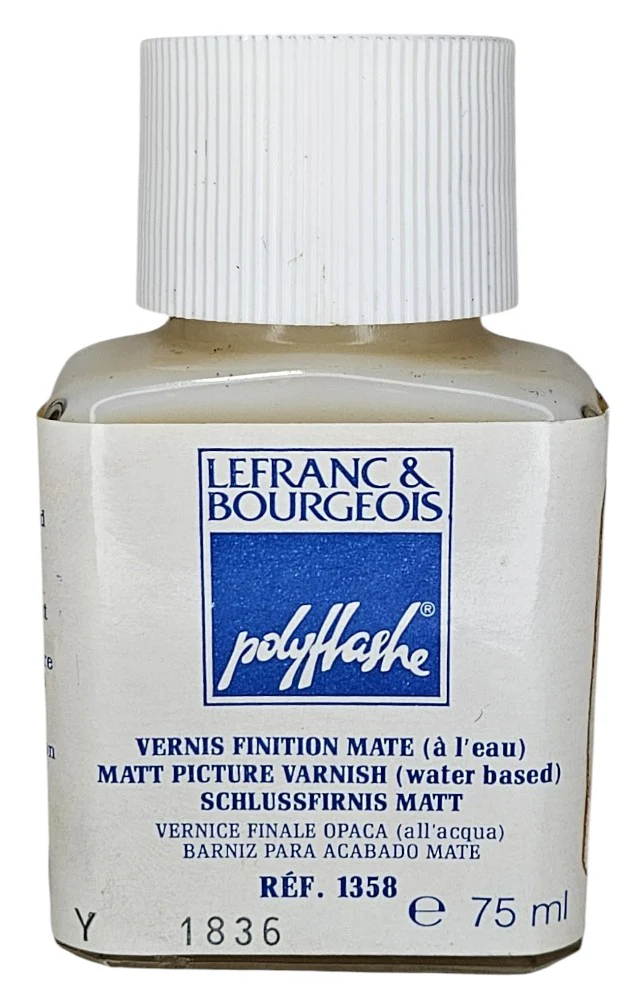 Barniz p/Acabado Mate 75ml Lefranc Bourgeois Paris 1358 [Pieza]