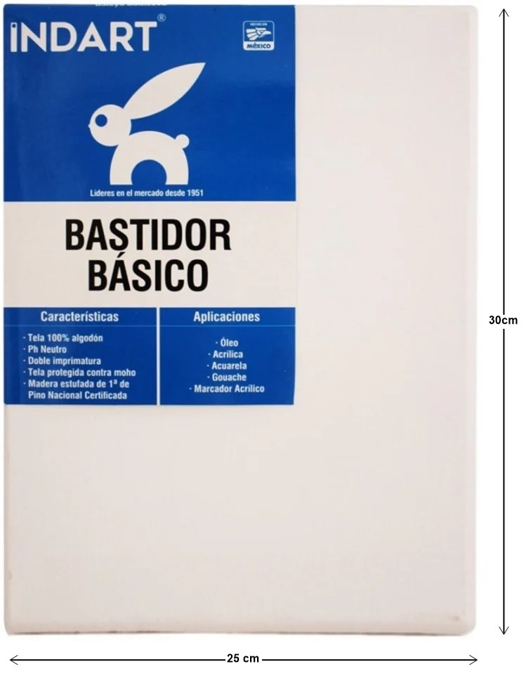 Bastidor Básico 15/16" de canto Tela Delgada INDART® [Pieza] - Image 3