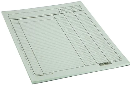 Block Columnas con Concepto 3 50 hojas Carta Tecnoform® 703 [Pieza]