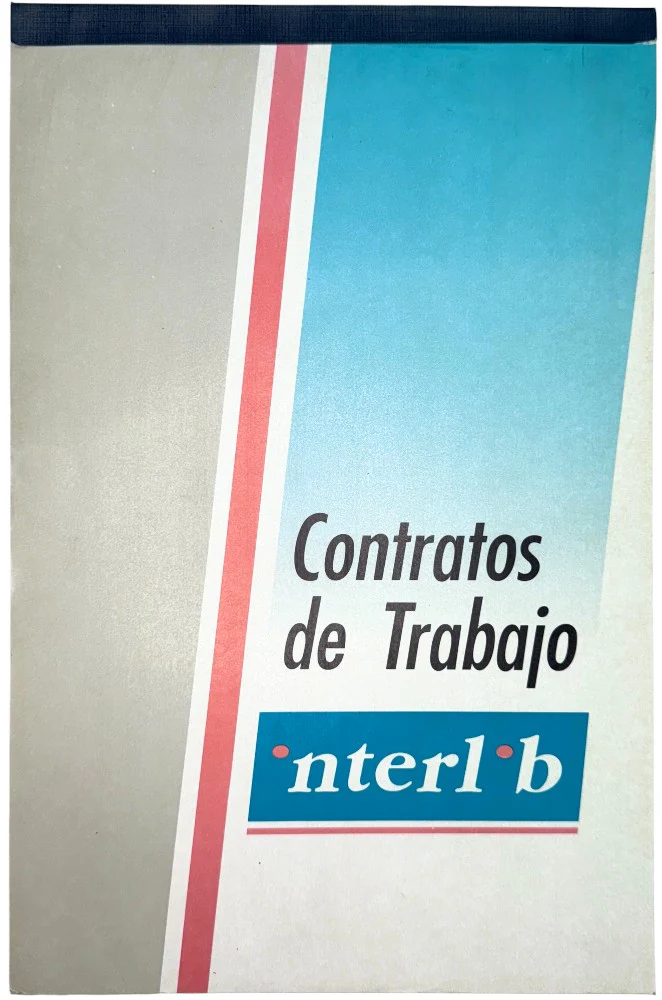 Block Contrato de Trabajo 100 hojas Oficio interlib® [Pieza]