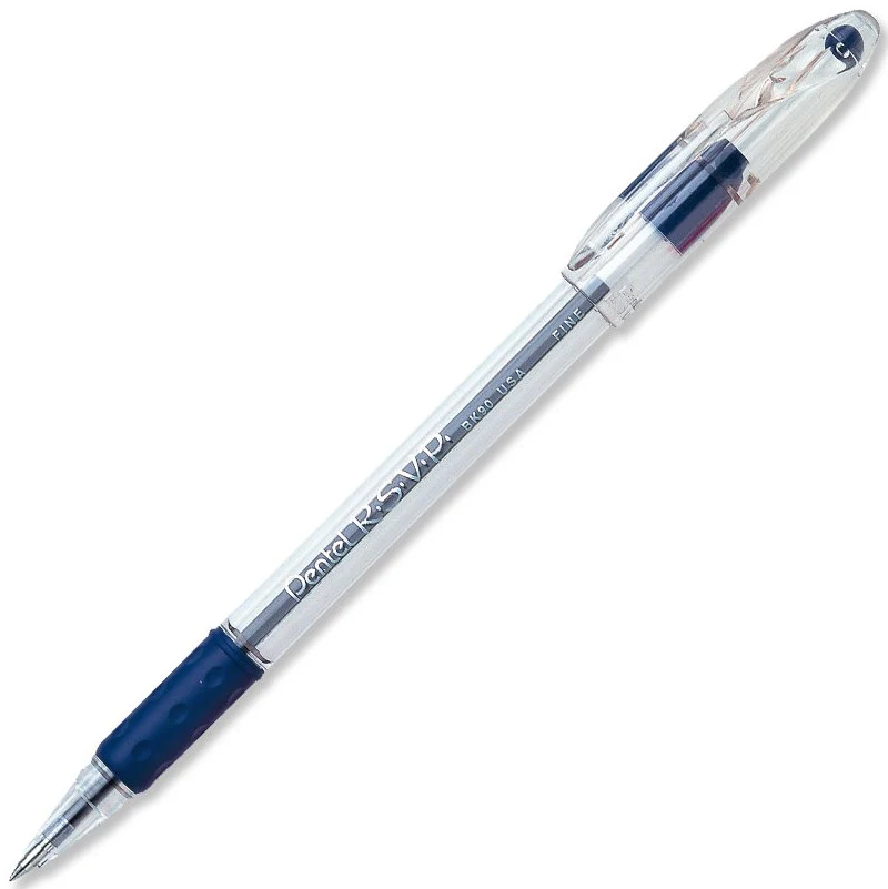 Bolígrafo Gel c/Tapa  0.7mm  R.S.V.P. Pentel® [Pieza]