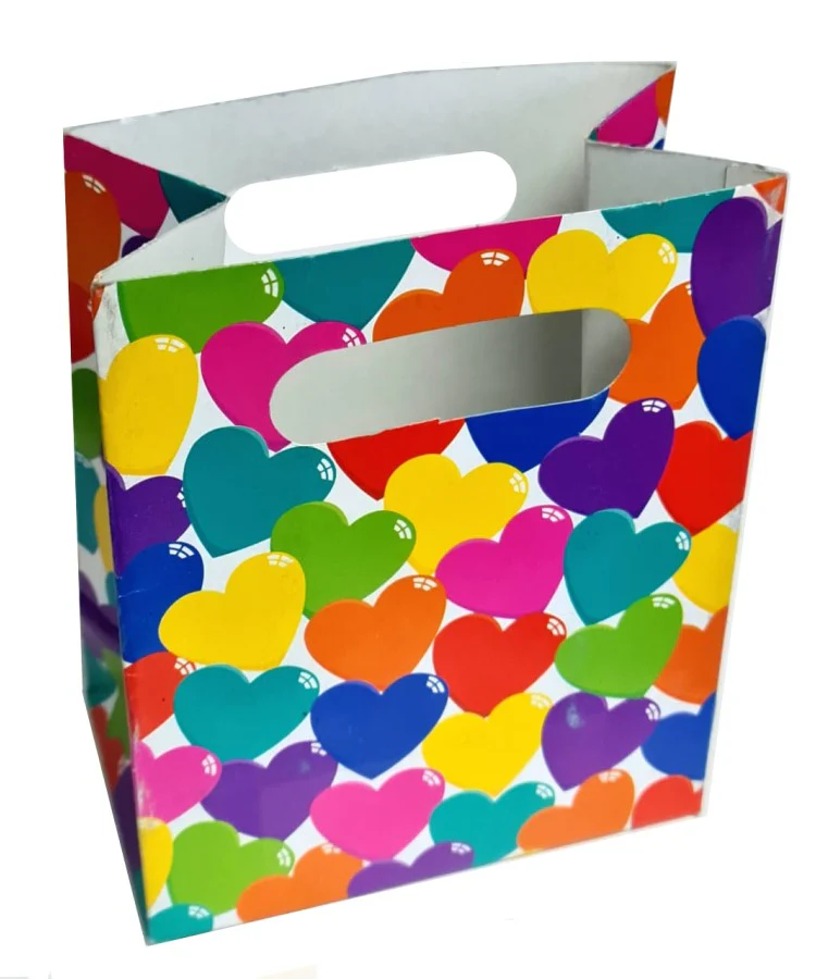 Bolsa Regalo San Valentín Fuelle Varios Modelos Mini 10×13+5cm granmark® 816 [Pieza]