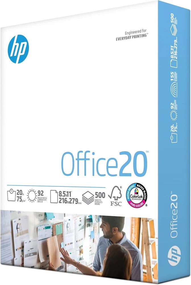 Bond HP paquete c/500 37kg Blanco Carta 75g HP® [Resma]