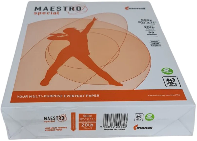 Bond Maestro Special 37kg Blanco 95% Carta 75g Nextep® MAESTRO 75 [Resma] - Image 2