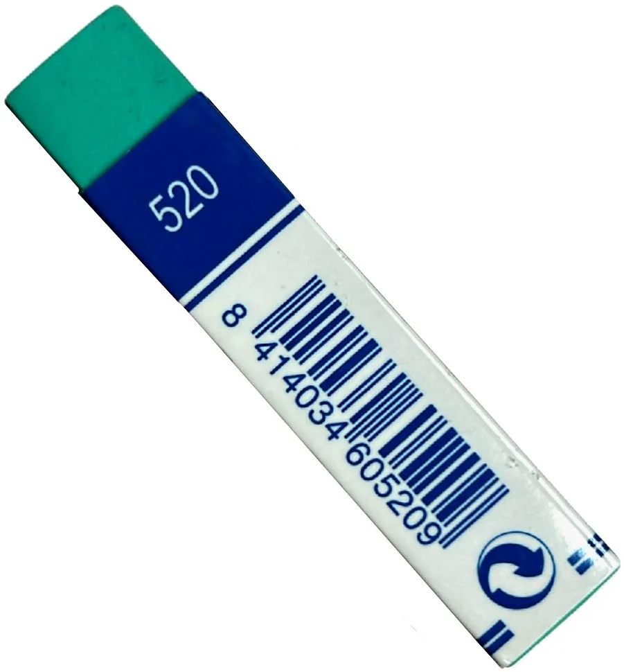 Borrador Artist 520 Azul 60×23×12mm Milan® [Pieza] - Image 2