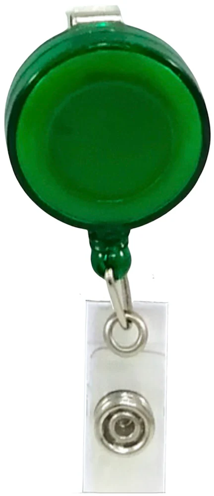 Broche p/Gafete Retráctil  60cm Clip tipo Yoyo trasnparen D'novac® [Pieza] - Image 5
