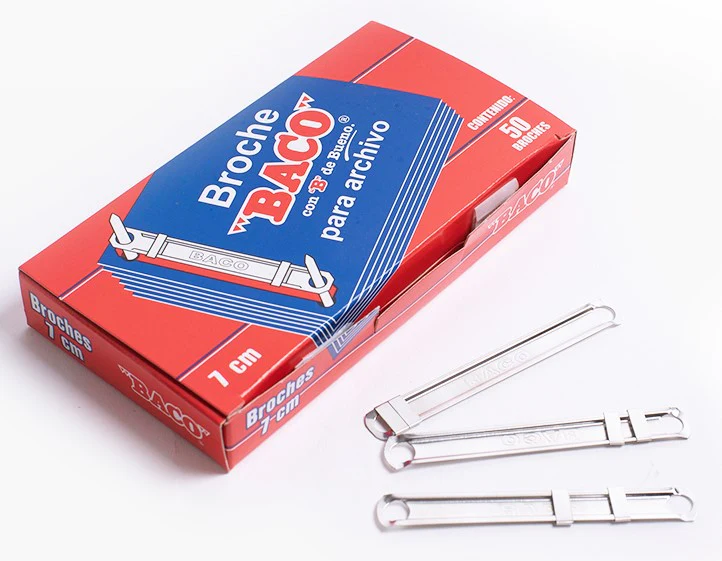 Broches p/Archivo  c/50 Baco® [Caja]