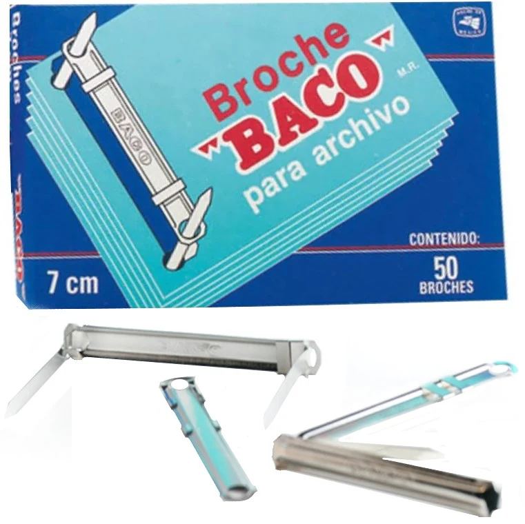 Broches p/Archivo  c/50 Baco® [Caja] - Image 3