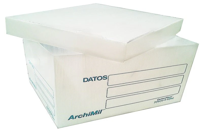 Caja Archivo de Plástico 38.5×31×25cm 50×36.5×25cm CARTONPLAST® [Pieza] - Image 6
