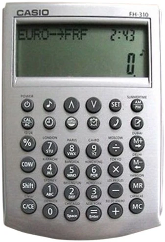 Calculadora Básica Bater. Hora Mundial 12 Dígitos Proesa® FH-310 [Pieza] - Image 2