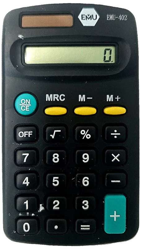 Calculadora Básica Bater. SF-402 8 Dígitos Baco® EP121 [Pieza]