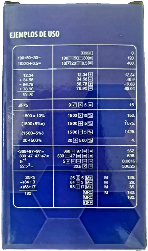 Calculadora Básica Bater. SF-402 8 Dígitos Baco® EP121 [Pieza] - Image 3