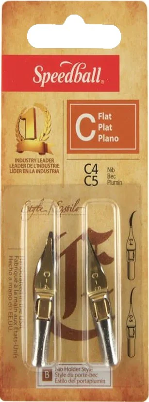 Caligrafía Plumilla C4/C5 Blíster(2) Speedball® [Pieza]