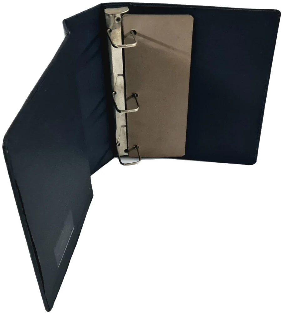 Carpeta 3 Argollas "Þ" Keratol Rectangular 2½" Negro Carta AZOR® 86-784 [Pieza]