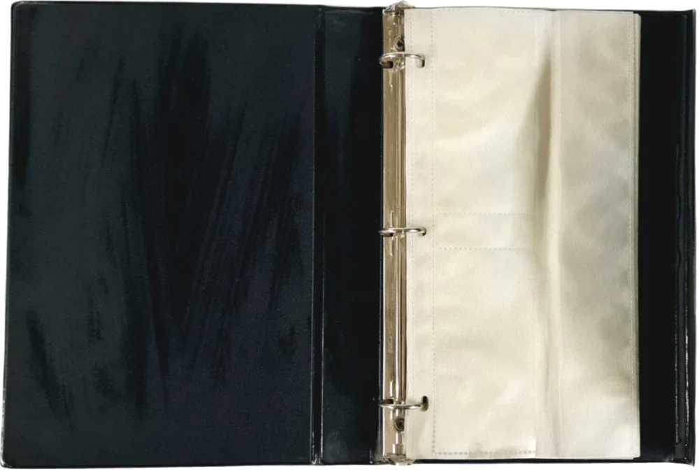 Carpeta 3 Argollas "O" CD 4 CD×Hoja para 40 ½" Negro 20×29cm Kinera® 379 [Pieza] - Image 4