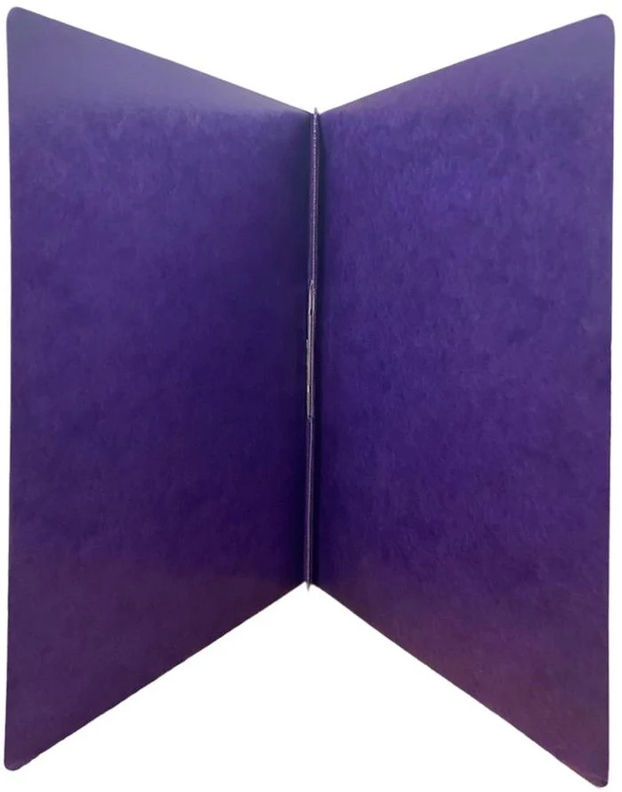 Carpeta Pressboard Broche 8cm Accopres ! Morado Carta ACCO® [Pieza]