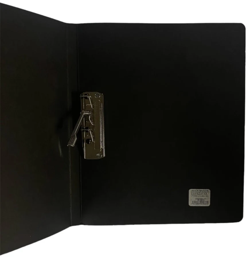 Carpeta Pressboard c/Palanca AccoGrip + Negro Carta ACCO® P0962 [Pieza]