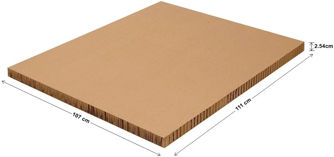 Cartón Panal de Abeja Hexagonal 130H 5/8" 107×111×2½ Hexa.mex.® [Hoja]