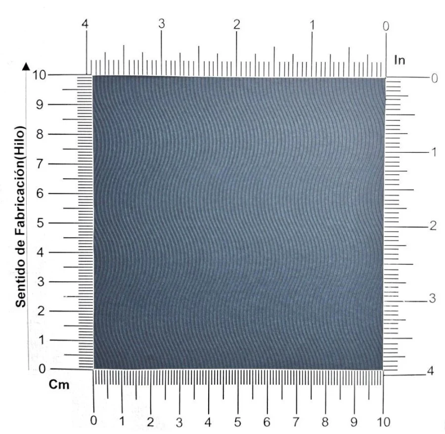 Cartulina Synergy 216g Ondas Blue 57×87cm Supra® [Hoja]