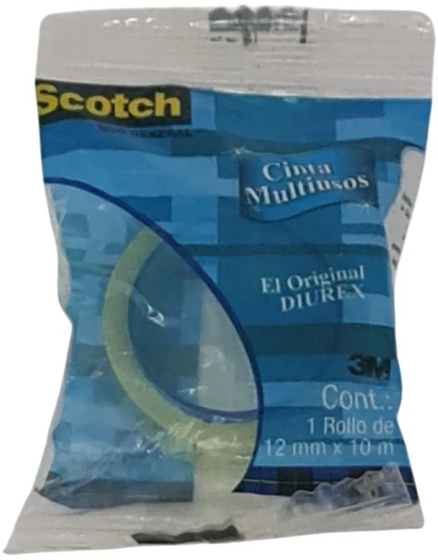 Cinta Adhesiva #508 Scotch® Transparente 12mm×10m 3M® 3MPCINAB033 [Pieza]