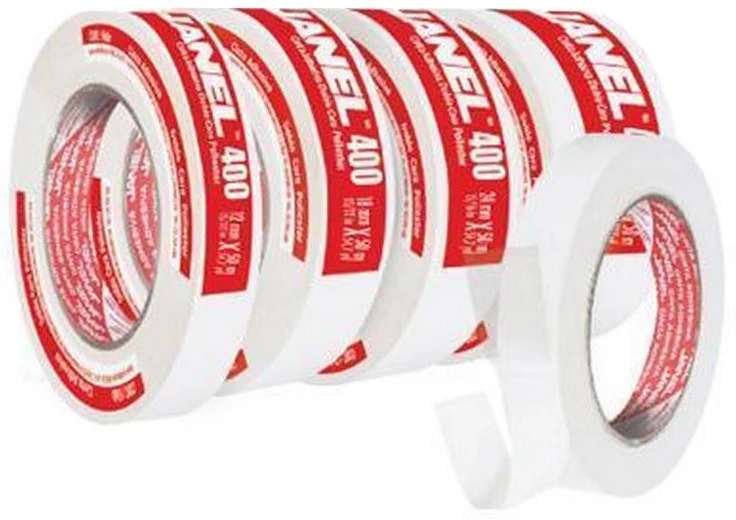 Cinta Adhesiva Doble Cara #400 Poliéster 12mm×50m Janel® 4001250100 [Pieza]