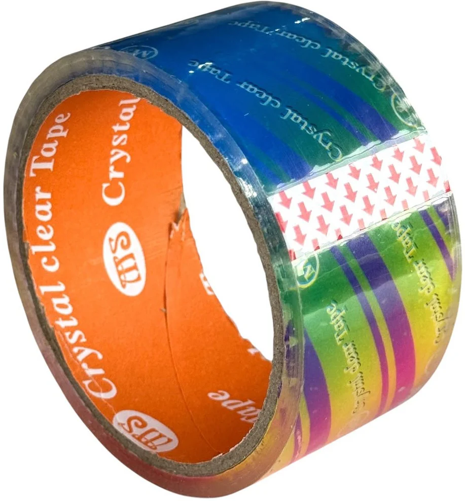 Cinta Adhesiva Empaque MS Crystal Clear Transparente 45mm×30m D'novac® CAT003 [Pieza] - Image 2