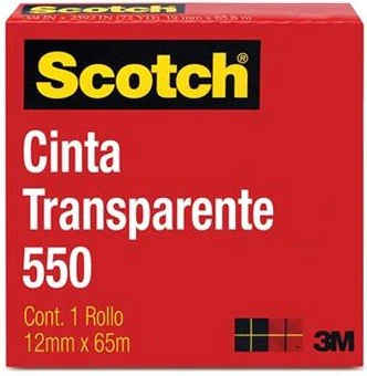 Cinta Adhesiva  Transparente #550 Scotch® 3M® [Pieza] - Image 2