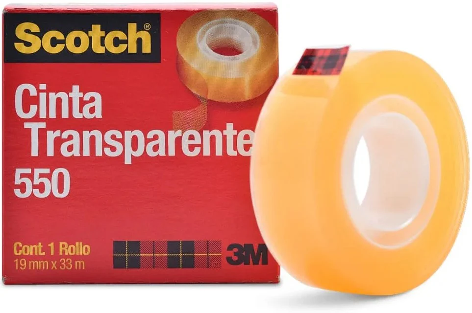 Cinta Adhesiva  Transparente #550 Scotch® 3M® [Pieza] - Image 3