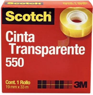 Cinta Adhesiva  Transparente #550 Scotch® 3M® [Pieza] - Image 4