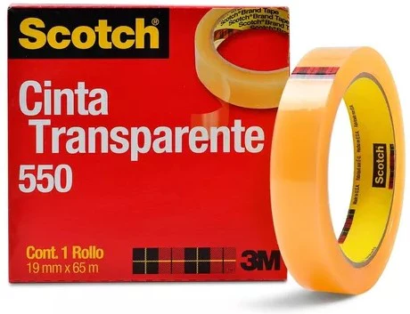 Cinta Adhesiva  Transparente #550 Scotch® 3M® [Pieza] - Image 5