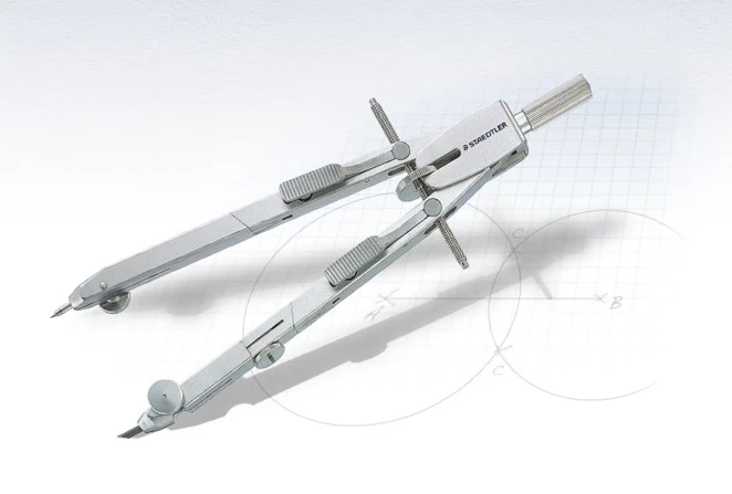 Compás de Precisión Mars® Profesional Metálico c/Alargade Staedtler® 555 03 [Pieza]