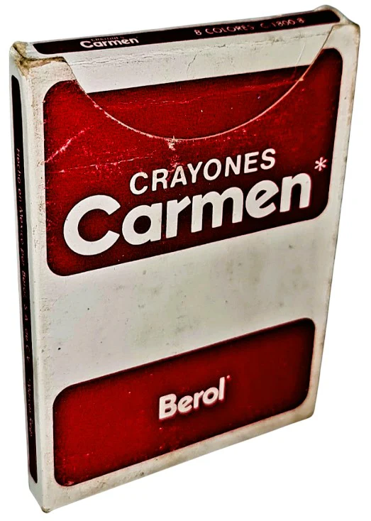 Crayón Carmen Regular Colores Est.c/8 Berol® [Estuche]