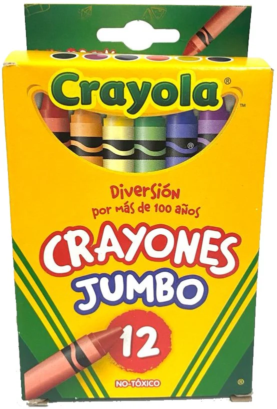 Crayón Jumbo  Colores Crayola® [Estuche/Contenedor plástico]