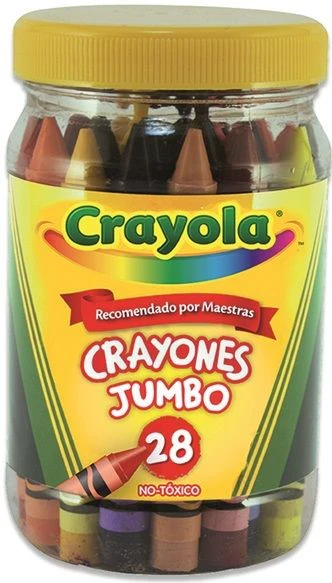 Crayón Jumbo  Colores Crayola® [Estuche/Contenedor plástico] - Image 4