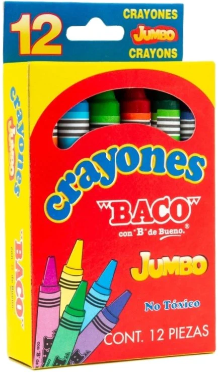Crayón Jumbo Triangular  Colores Baco® [Estuche] - Image 4