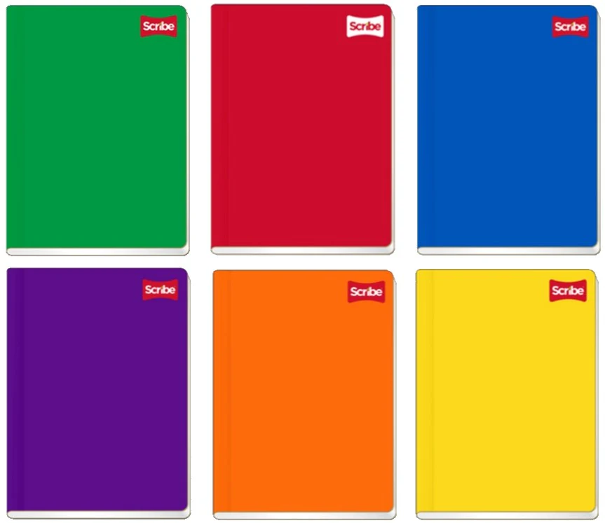 Cuaderno f/FrancesaEngrap 100 hojas  Engrapado Scribe® [Pieza]