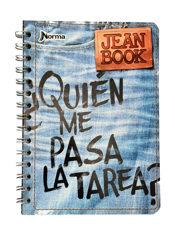 Cuaderno f/FrancesaEspira Jean Book Revolution 100 hojas Cuadro 7mm Norma® 533368 [Pieza]