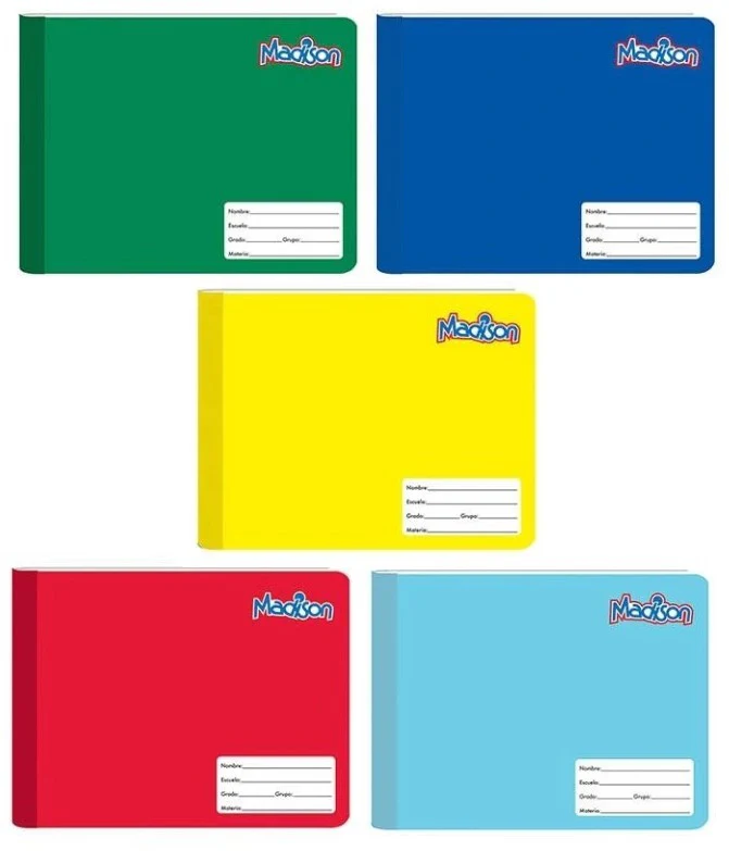 Cuaderno f/ItalianaCosido 100 hojas  Madison Norma® [Pieza]