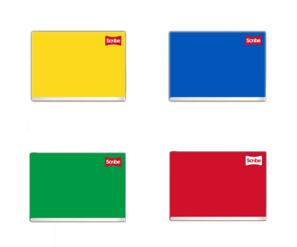 Cuaderno f/ItalianaEngrap Engrapado 100 hojas Doble Raya Scribe® 6134 [Pieza] - Image 2